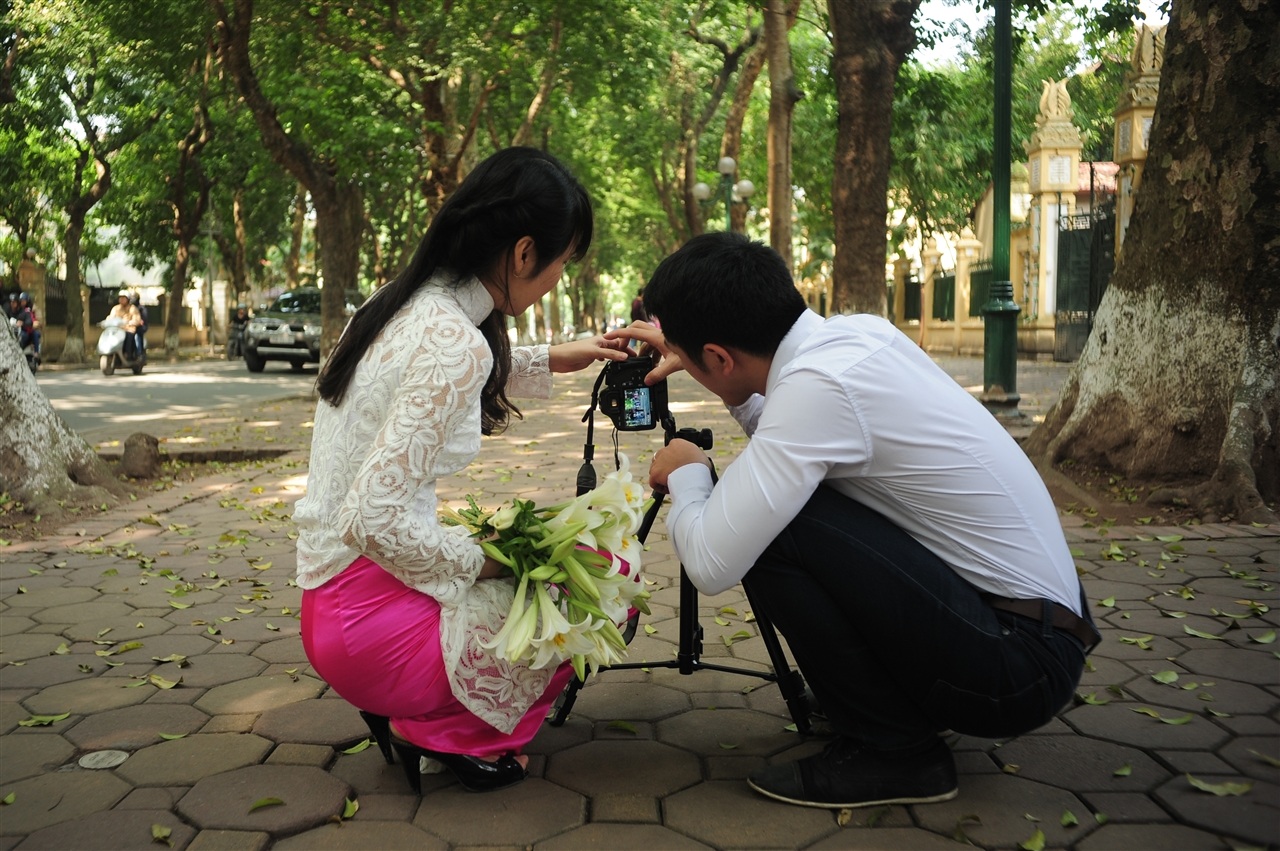 Tại phố Trần Phú