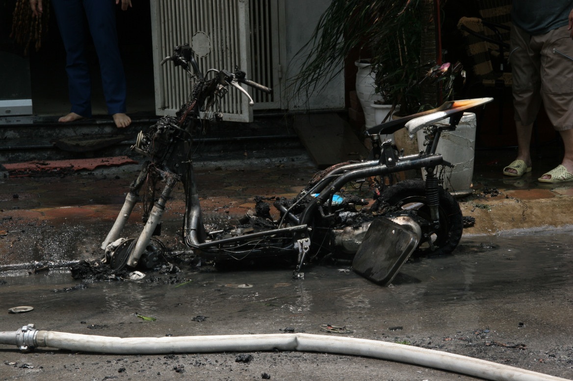 Hiện trường vụ tai nạn