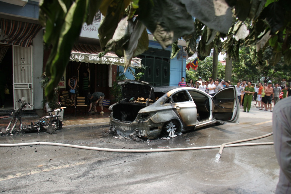 Hiện trường vụ tai nạn