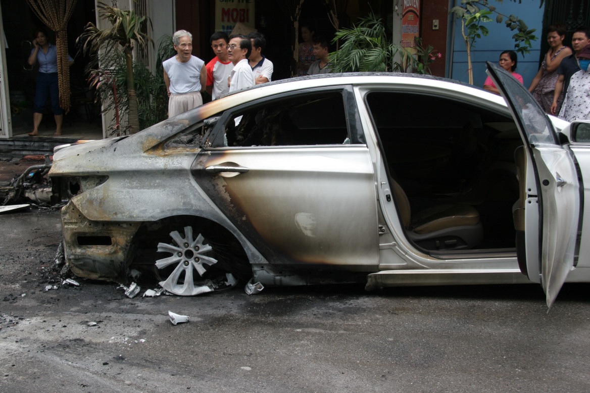 Hiện trường vụ tai nạn