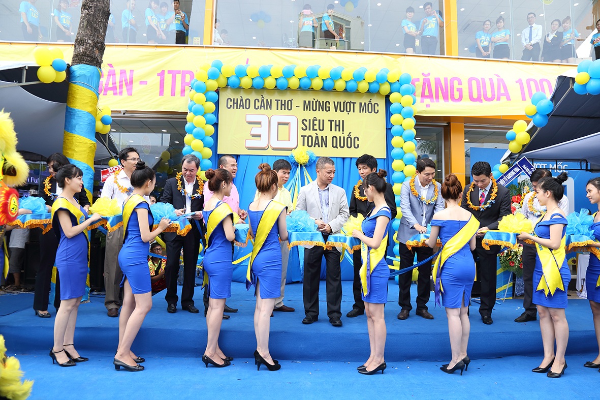 Điện máy Xanh muốn phủ sóng siêu thị toàn quốc