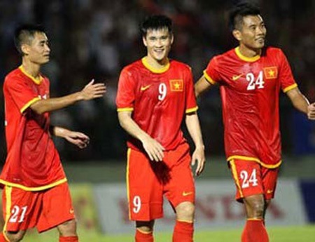 ĐT Việt Nam đang nỗ lực để hướng đến AFF Cup 2014