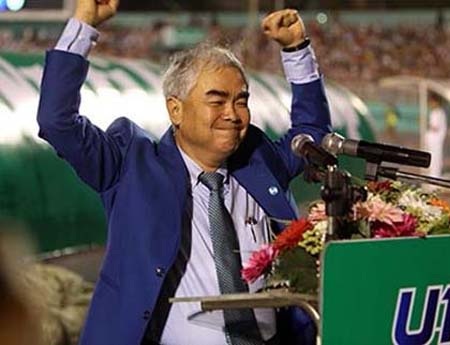 Chủ tịch VFF Lê Hùng Dũng - chủ nhân của nhiều phát biểu gây sốc nhất bóng đá Việt Nam năm qua