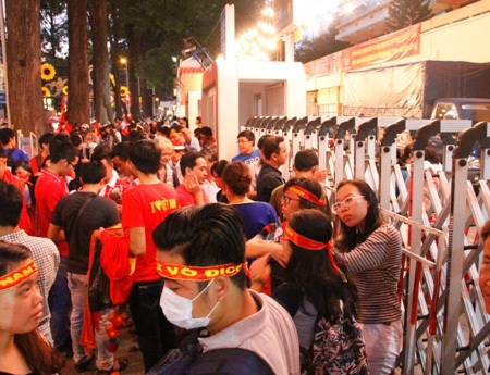 Người Sài Gòn cũng muốn hòa mình với người Hà Nội ở sân Mỹ Đình