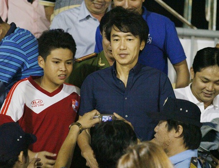 Ông có thể xem là ngôi sao của bóng đá nội