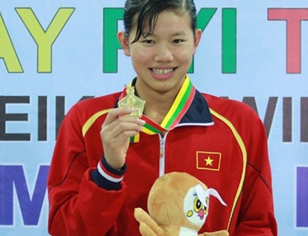 Ánh Viên là niềm hy vọng mang cơn mưa vàng môn bơi về cho thể thao Việt Nam