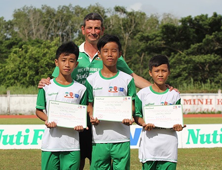 Niềm vui của các em xuất sắc vào vòng tuyển sinh chung kết