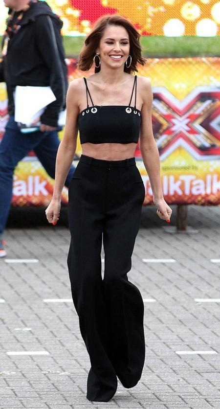 Cheryl gầy “trơ xương” tại Manchester tuần trước