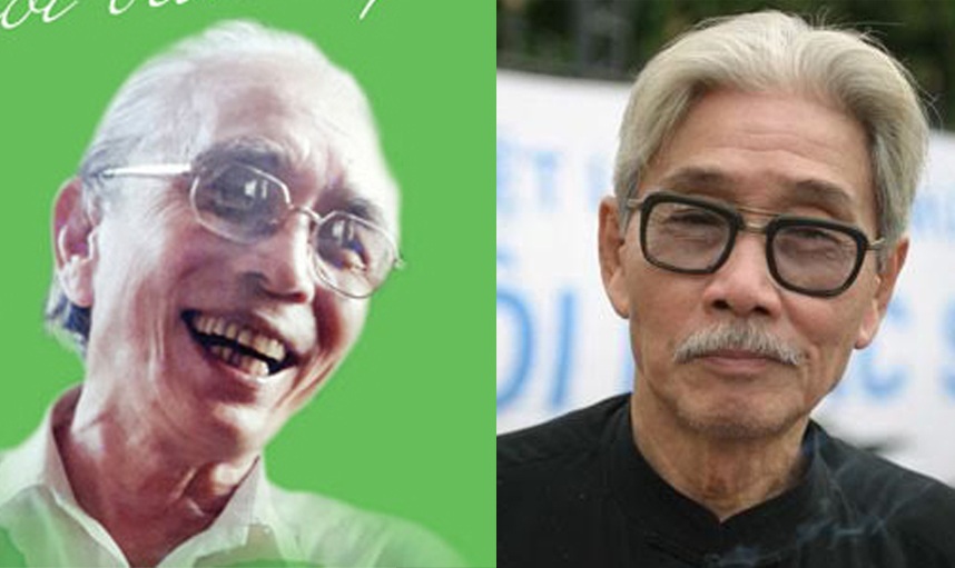 Hai nhạc sĩ Phan Huỳnh Điểu và Phan Nhân