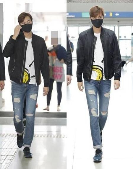 Trước đó, ngôi sao đã bị bắt gặp tại sân bay Incheon