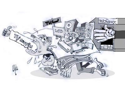 “Đóng tất cả mọi khoản phí dù có tự nguyện hay không!” - 1