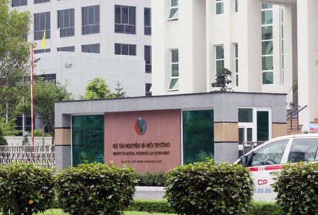 Tiêu chí Cây Xanh - Hy vọng với những khu “đất vàng” - 2 Trụ sở mới của Bộ Tài nguyên và Môi trường trên đường Tôn Thất Thuyết (ảnh: An ninh Thủ đô)