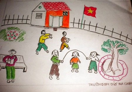 Học sinh VN hầu như không có thời gian chơi và tự học - 1 Học sinh VN hầu như không có thời gian chơi và tự học