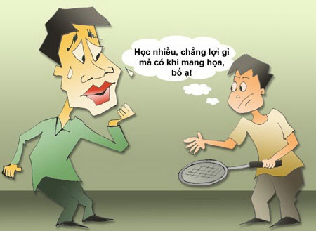 Bộ Giáo dục Đào tạo nên bỏ cách làm áp đặt - 1 (minh họa: Ngọc Diệp)