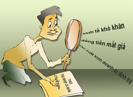 Thuế và phí nặng làm sao dân giàu? - 1 (minh họa: Ngọc Diệp)