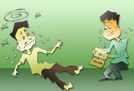 “Điểm danh” các nguồn thu của nhiều Hiệu trưởng - 1 (minh họa: Ngọc Diệp)