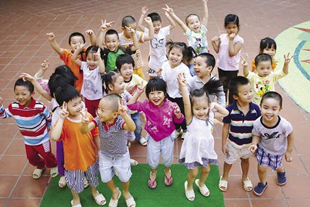 Câu "Tiên học lễ hậu học văn" không có lỗi - 1 Trẻ em hôm nay, thế giới ngày mai (ảnh minh họa: Giang Huy, nguồn: Lao Động)