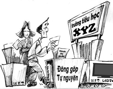 Tiếng nói giáo viên về lạm thu: “Có ở trong chăn mới biết…” - 3 Tất cả vì tương lai con em chúng ta (ảnh minh họa: L.Q.V, nguồn: Lao Động)