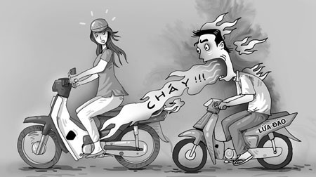 Dàn cảnh “va chạm giao thông” để vòi tiền: Chiêu cũ vẫn tiếp diễn