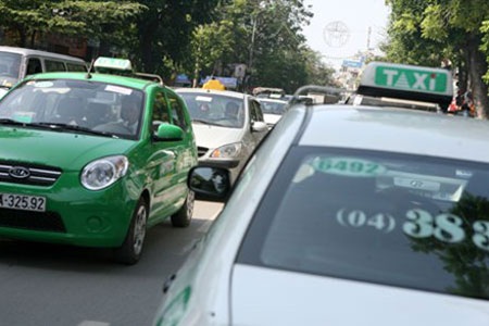 Mai Linh - một thương hiệu lớn trên thị trường vận tải taxi VN (ảnh: Lao Động)