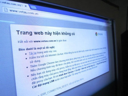 Mạng mới mở đã… sập!