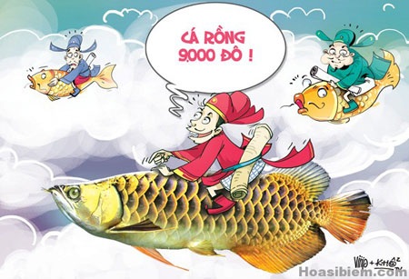 “Ngắm” Táo quân cả... xuôi sáng và ngược sáng - 2 (minh họa, nguồn: Hoasibiem.com)