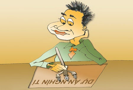 Phết phẩy và lời cảm ơn triệu đô - 1 (minh họa: Ngọc Diệp)