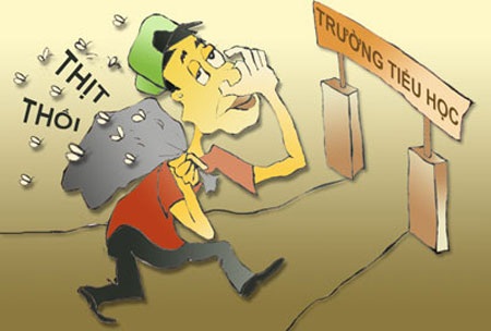 Vấn đề thực phẩm "bẩn" vẫn... mới toanh - 1 (minh họa: Ngọc Diệp)
