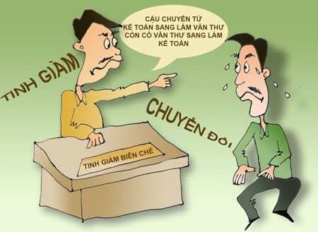 Tinh giản “công chức cắp ô” - Khéo co thì ấm - 2 (minh họa: Ngọc Diệp)