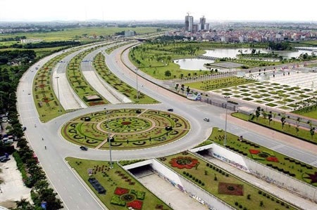 Điệp khúc mới "Phí... đường đẹp" - 1 Hà Nội đề xuất được thu phí trên đại lộ Thăng Long để hoàn vốn đầu tư (ảnh: Quang Phong)
