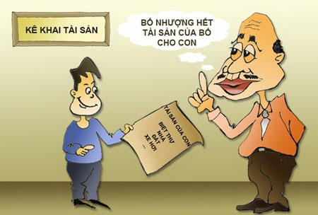 Cán bộ giàu nhưng dân có phục không mới quan trọng - 1 (minh họa: Ngọc Diệp)