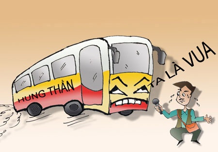 “Vi hành” trong mắt ai... - 1 (minh họa: Ngọc Diệp)