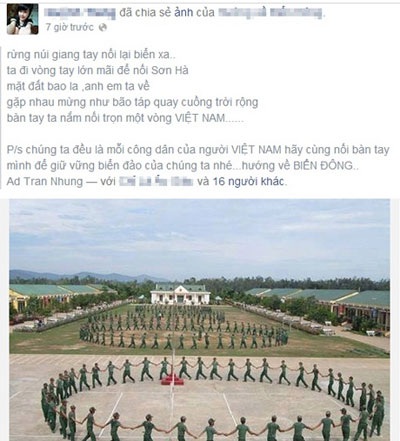 Lựa chọn đúng đắn - 1 Tinh thần đoàn kết được thể hiện rõ trên trang cá nhân của các bạn trẻ