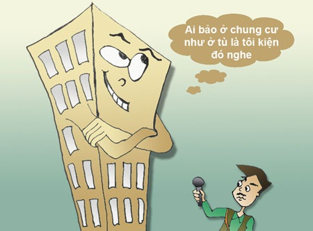 “Học phí” chung cư! - 1 (minh họa: Ngọc Diệp)
