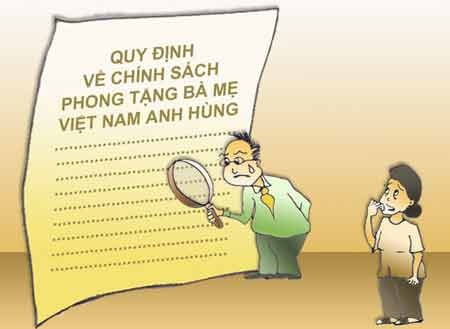 Mẹ đã là Mẹ Việt Nam Anh hùng - 1 (minh họa: Ngọc Diệp)