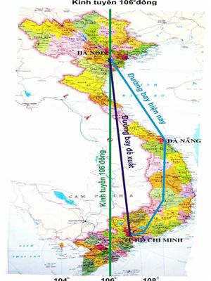 Đường thẳng, đường vòng trên không - 1 Đường thẳng, đường vòng trên không