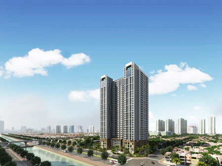 DTJ chính thức phân phối dự án Helios Tower - 1 Phối cảnh dự án Helios Tower