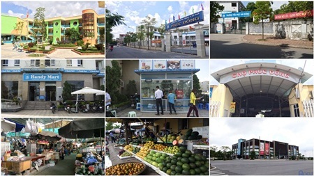 Chung cư Sunrise Building 3 Sài Đồng: Ưu đãi hấp dẫn đón Tết Ất Mùi - 2 Hình ảnh thực tế 2 tòa A & B chung cư Sunrise Building 3 với khuôn viên cây xanh khang trang