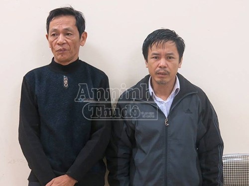 Giả chữ ký Thủ tướng Chính phủ, lừa đảo gần 100 tỷ đồng - 1 Đối tượng Quyết (trái), Thực (phải)