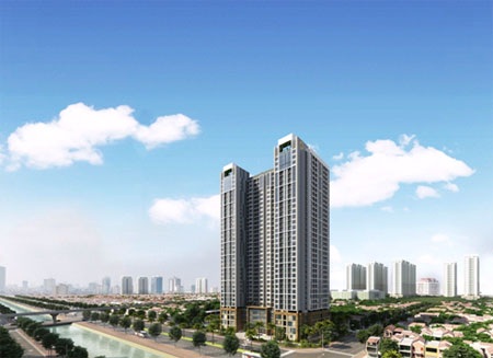 Căn hộ Helios Tower 75 Tam Trinh hút khách - 1 Tổng thể dự án Helios Tower - Liên hệ: Công ty CP Dịch vụ và Địa ốc Đất Xanh Miền Bắc -
