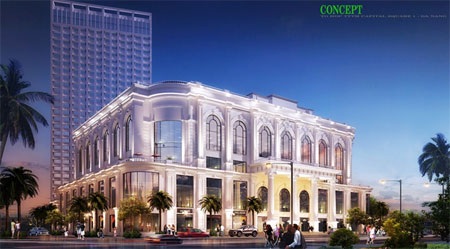Vị thế tiên phong của VinaLiving - 2 Phối cảnh trung tâm thương mại Capital Square – Đà Nẵng