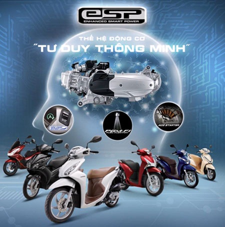 Động cơ thông minh eSP - Tâm điểm của làng xe máy - 2 Sự kiện ngày 18/1 của Honda