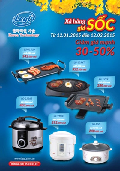 Một số sản phẩm trong chương trình XẢ HÀNG GIÁ SỐC