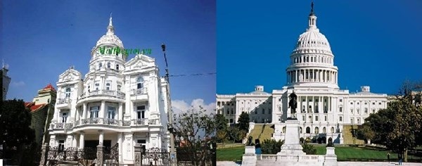 Đại gia Ninh Bình xây lâu đài theo kiến trúc tòa nhà quốc hội Mỹ - 1 Đại gia Ninh Bình xây lâu đài theo kiến trúc tòa nhà quốc hội Mỹ