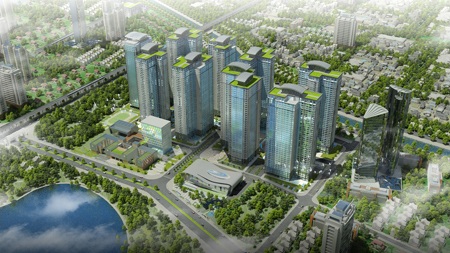 G5 chính thức phân phối dự án Goldmark City Hồ Tùng Mậu - 1 Hình ảnh tổng thể dự án
