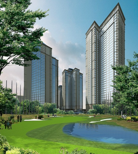 G5 chính thức phân phối dự án Goldmark City Hồ Tùng Mậu - 2 Hình ảnh sân Golf