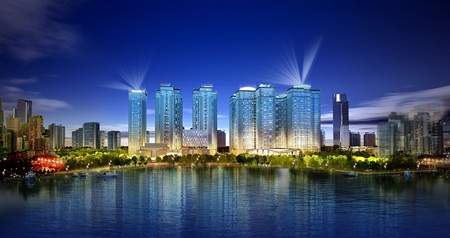 G5 chính thức phân phối dự án Goldmark City Hồ Tùng Mậu - 6 Hình ảnh tổng thể về đêm