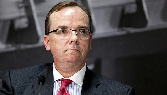 Sếp HSBC cất tiền trong tài khoản ngân hàng Thụy Sĩ - 1 Ông Stuart Gulliver. Ảnh: Bloomberg