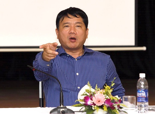 Xây dựng sân bay Long Thành: “Không thể tìm ra phương án nào tốt hơn” - 2 Bộ trưởng Đinh La Thăng . Ảnh: KỲ ANH