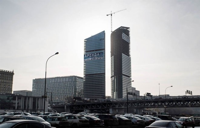 Trong khi đó, giá văn phòng ở London có thể lên tới 2.946 USD/m2, cao gấp 40 lần ở Moscow City.